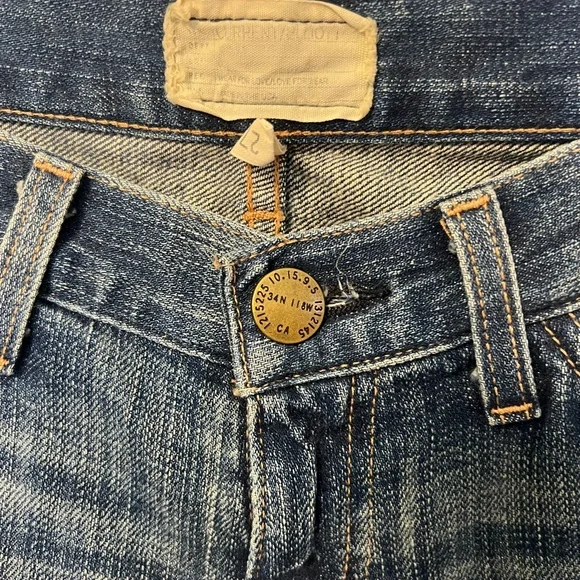 Current Elliot The Super Worn Skinny Jeans Size 27 - Picture 5 of 8